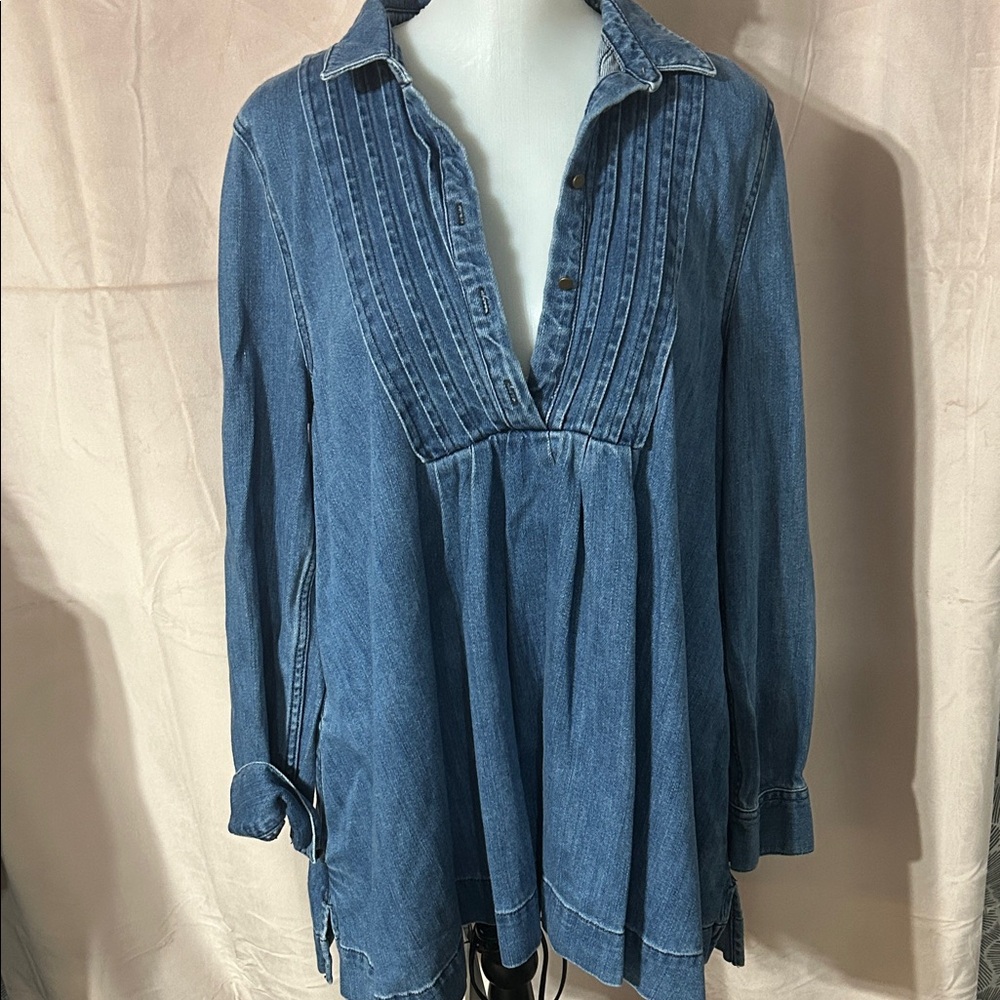Denim Free People Dress